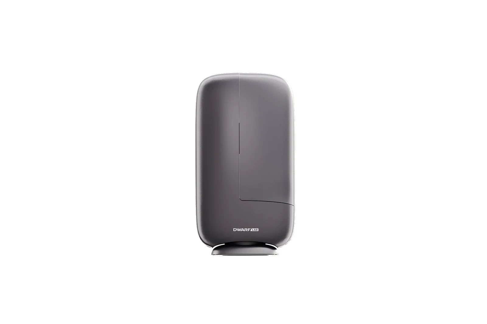Telescopio inteligente DWARF mini gris visto de frente y plegado