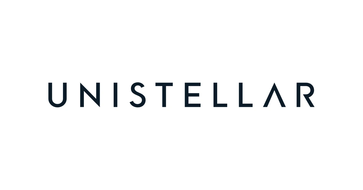 Logotipo oficial de Unistellar con el nombre de la marca en texto