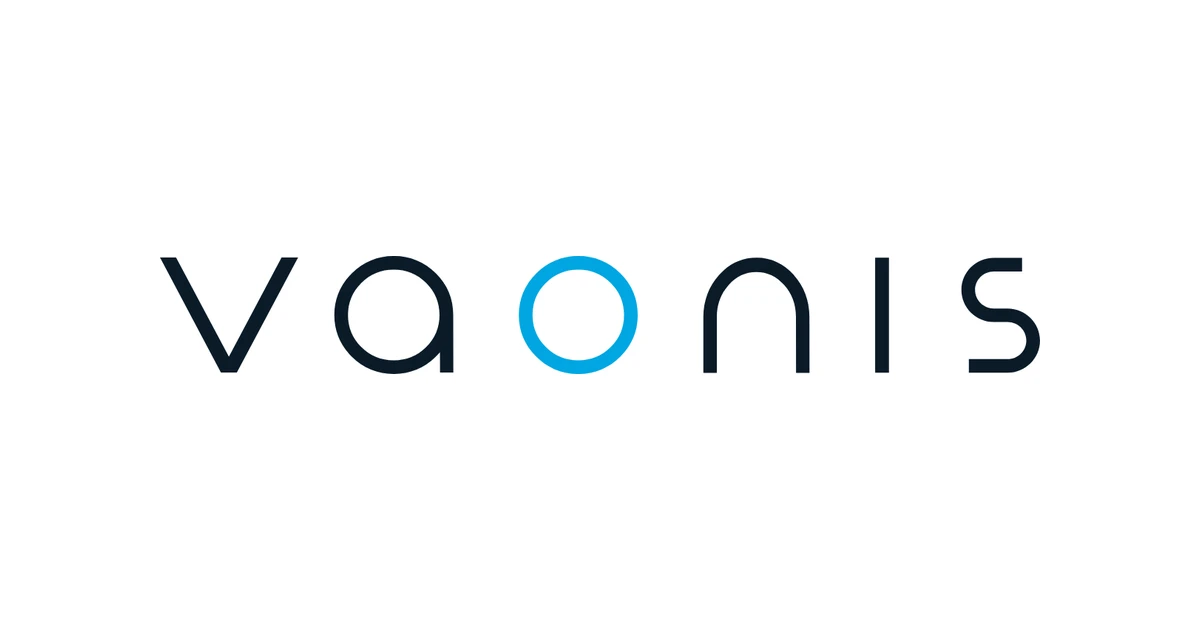 Logotipo oficial de Vaonis con el nombre de la marca en texto